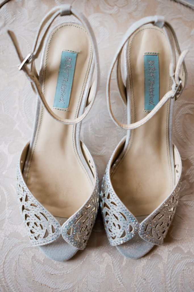 Silver Wedding Shoes