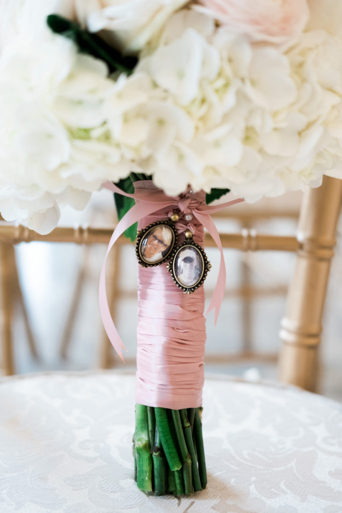 Ribbon Wedding Bouquet/Westin Columbus Wedding